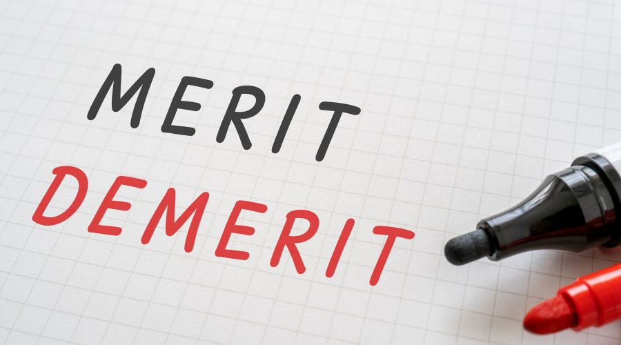 MERITとDEMERIT